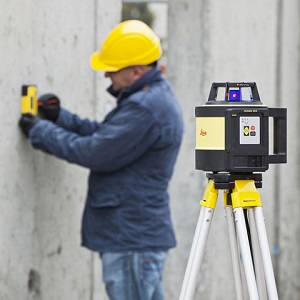 Niveau laser rotatif horizontal