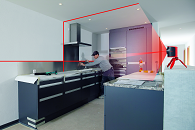 Laser croix leica lino L2 cuisine