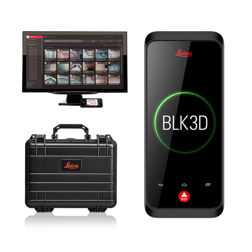 Imageur Leica BLK3D PREMIUM EDITION+ Logiciel Desktop à vie + coffret