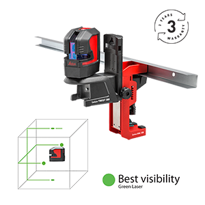 Niveau laser lignes et points faisceau vert - Leica Lino L2P5G-1