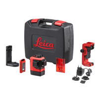 Niveau Laser 3 plans 3x360° faisceau rouge : Leica Lino L6R  Pack Premium