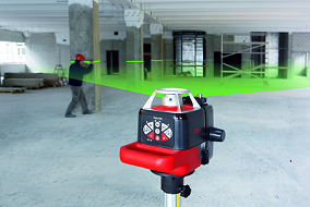 Niveau laser rotatif vert Roteo 35G intérieur