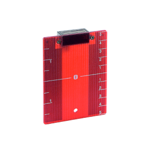 Cible pour laser faisceau rouge